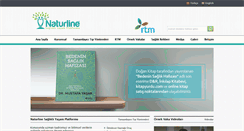 Desktop Screenshot of naturline.com.tr