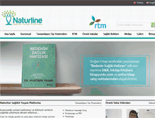 Tablet Screenshot of naturline.com.tr